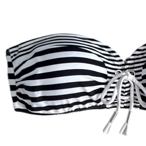 Tommy Bahama Breaker Bay Lace Up Bandeau Top - Picture 6 of 13